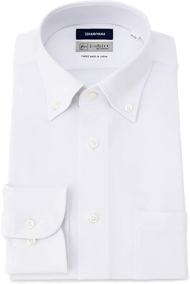 Amazon.co.jp: [アイシャツ] i-shirt 白無地 完全ノーアイロン
